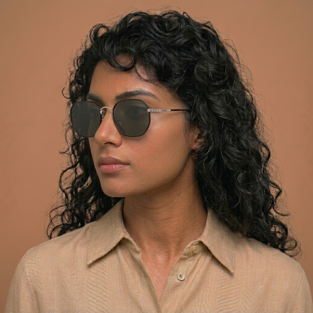 Vector Polarized // Silver Black