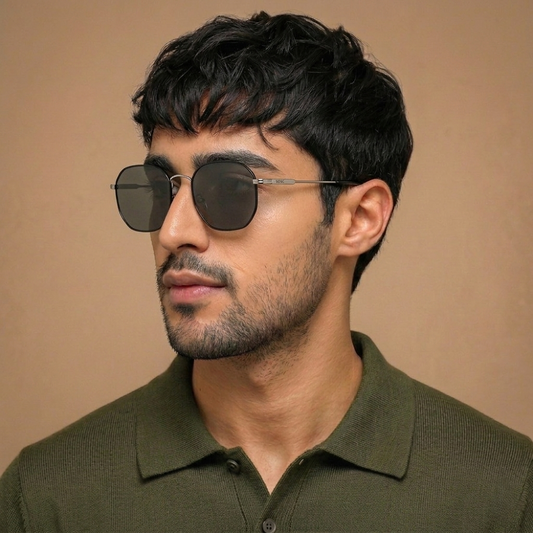 Vector Polarized // Silver Black