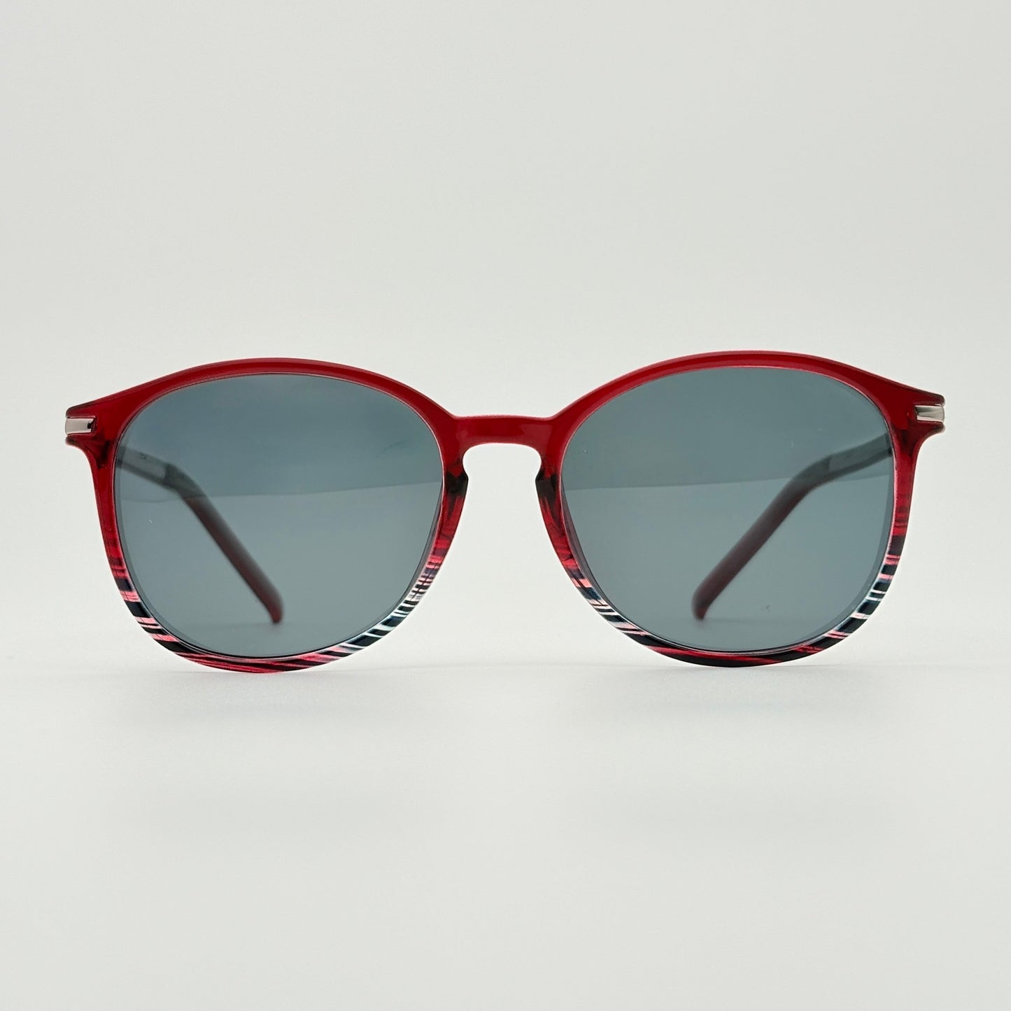 Aura Polarized // Striped Red