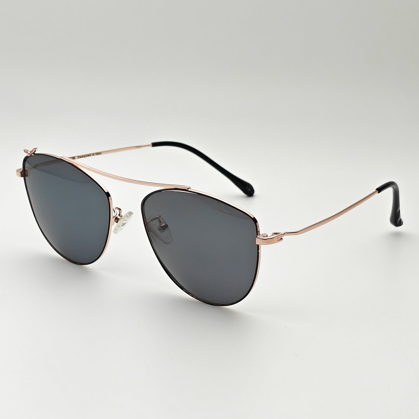 Lyra Polarized // Rosegold Black