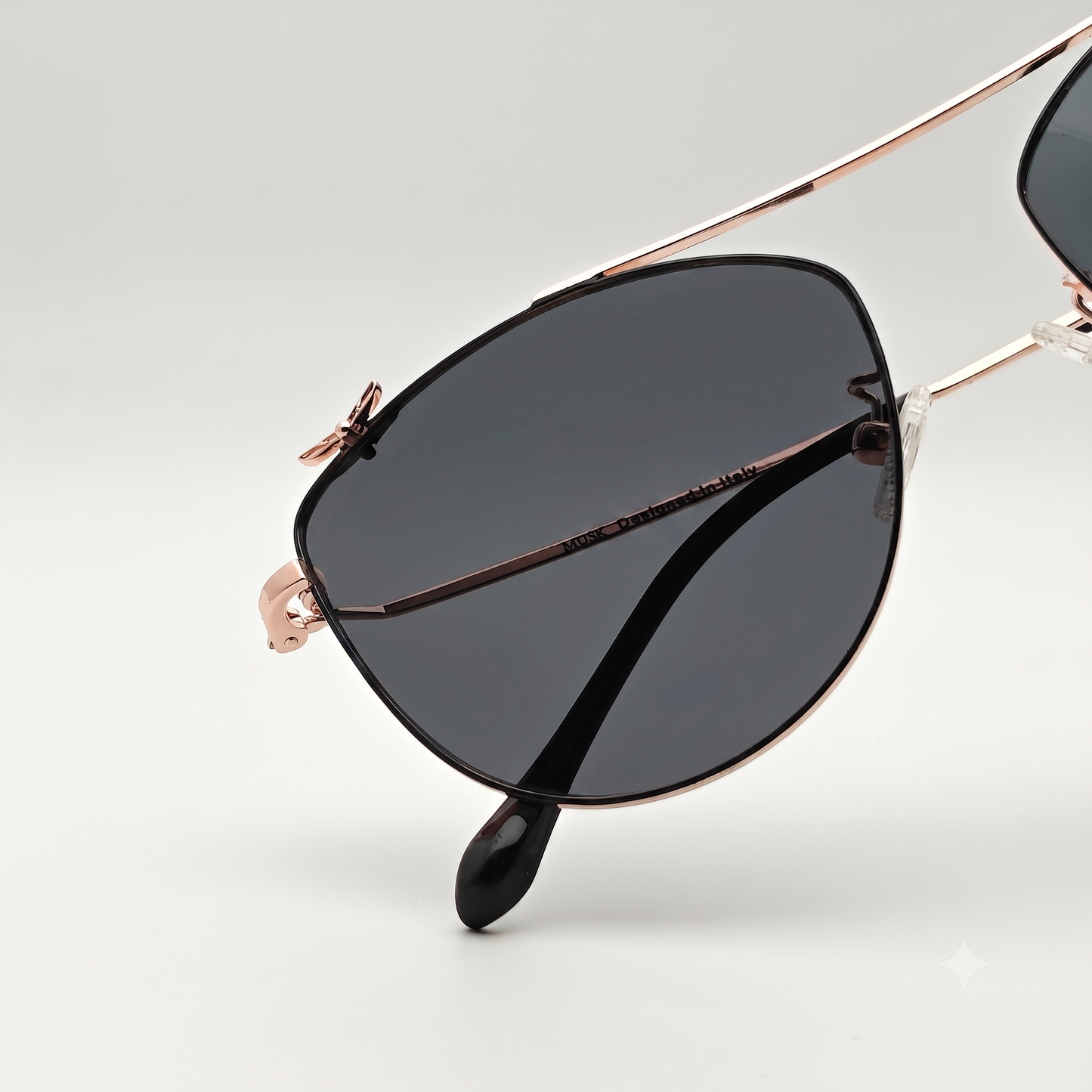 Lyra Polarized // Rosegold Black