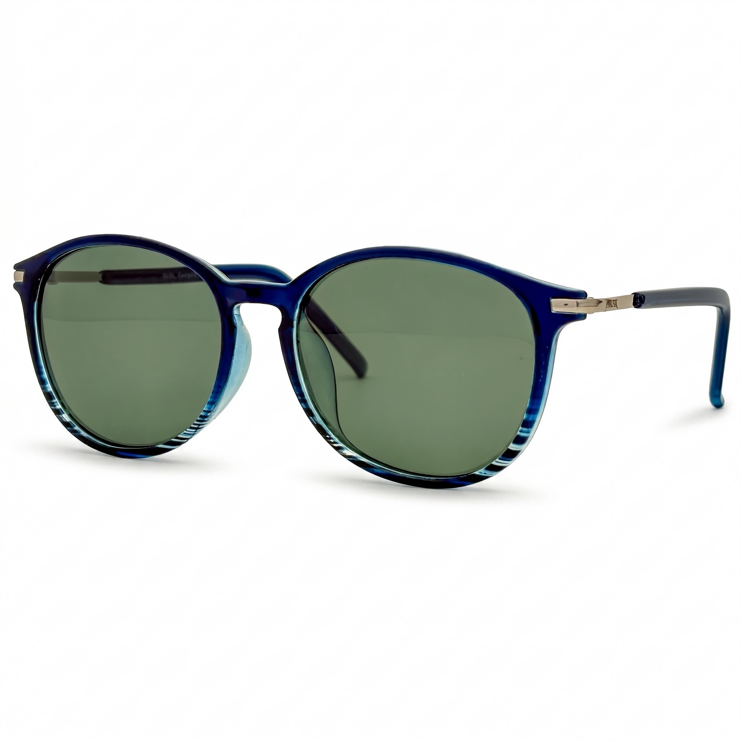 Aura Polarized // Striped Blue