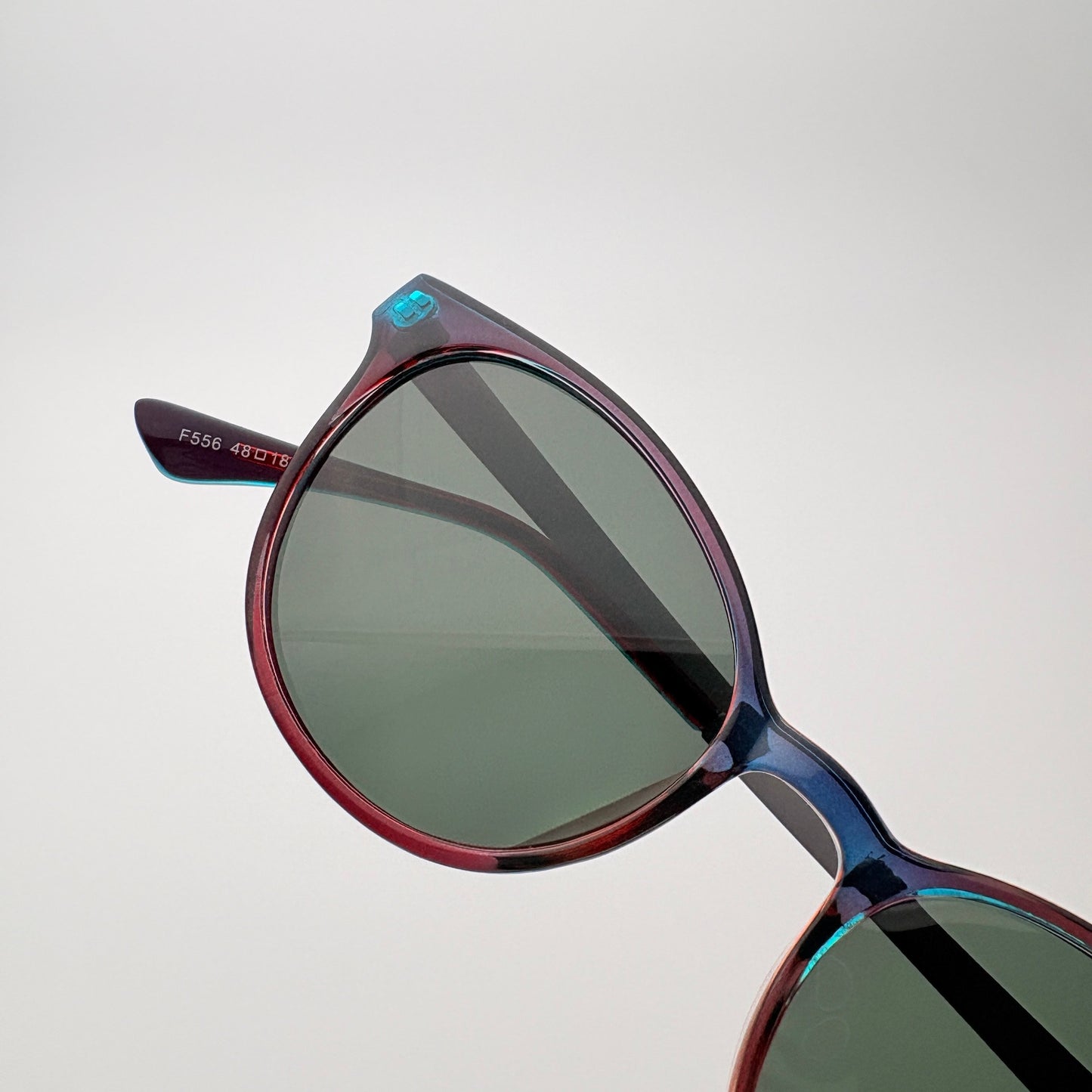 Elara Polarized // Peacock Blue
