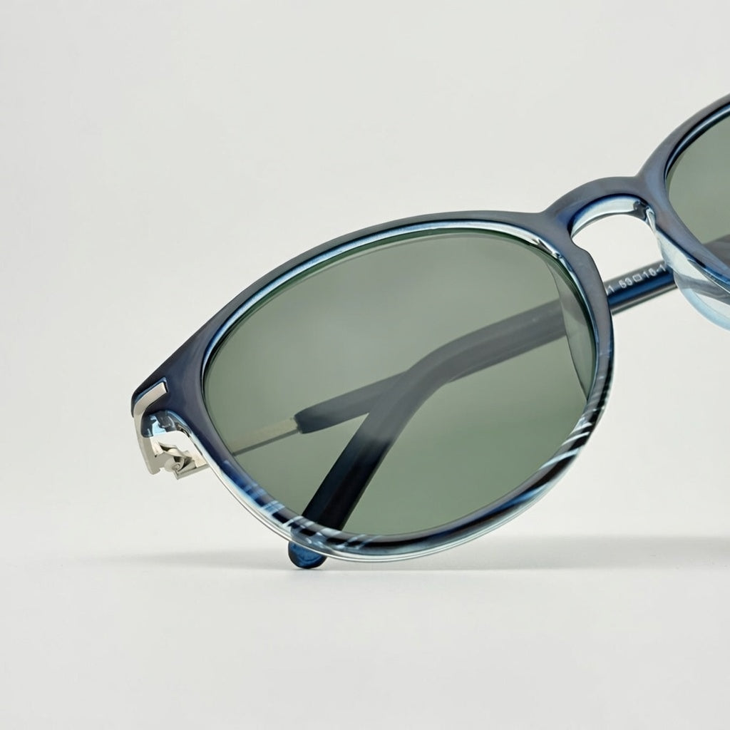 Aura Polarized // Striped Blue