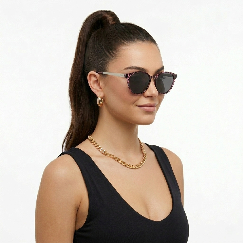Elara Polarized // Plum Tortoise