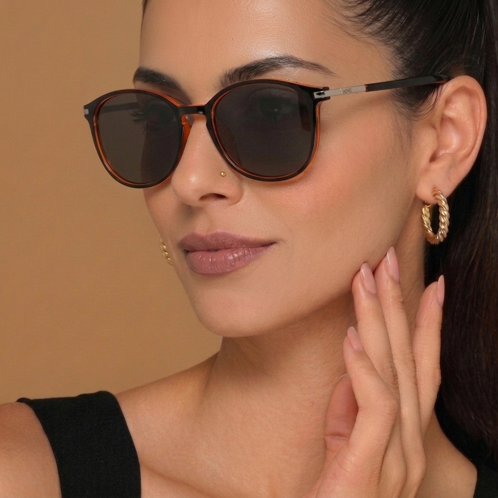 Aura Polarized // Orange Black